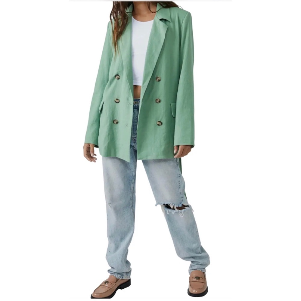 Free People Olivia Blazer Size Small - Picture 4 of 9